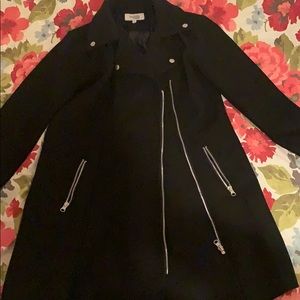 Asymmetrical peacoat